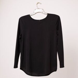 Athleta Classic Black Long Sleeve Top